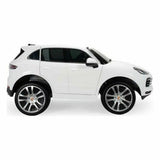 Carro elétrico para crianças Injusa Porsche Cayenne 12V Branco (134 x 81,5 x 58 cm) - EcoNest