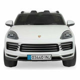 Carro elétrico para crianças Injusa Porsche Cayenne 12V Branco (134 x 81,5 x 58 cm) - EcoNest