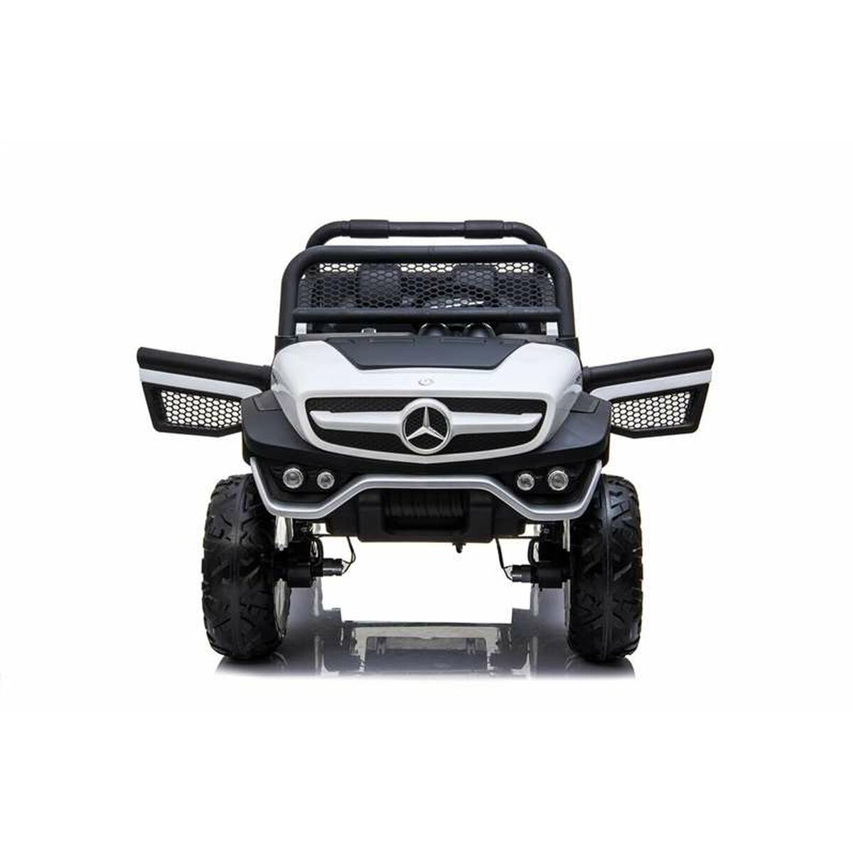 Carro elétrico para crianças Mercedes Benz Unimog Branco 12 V - EcoNest