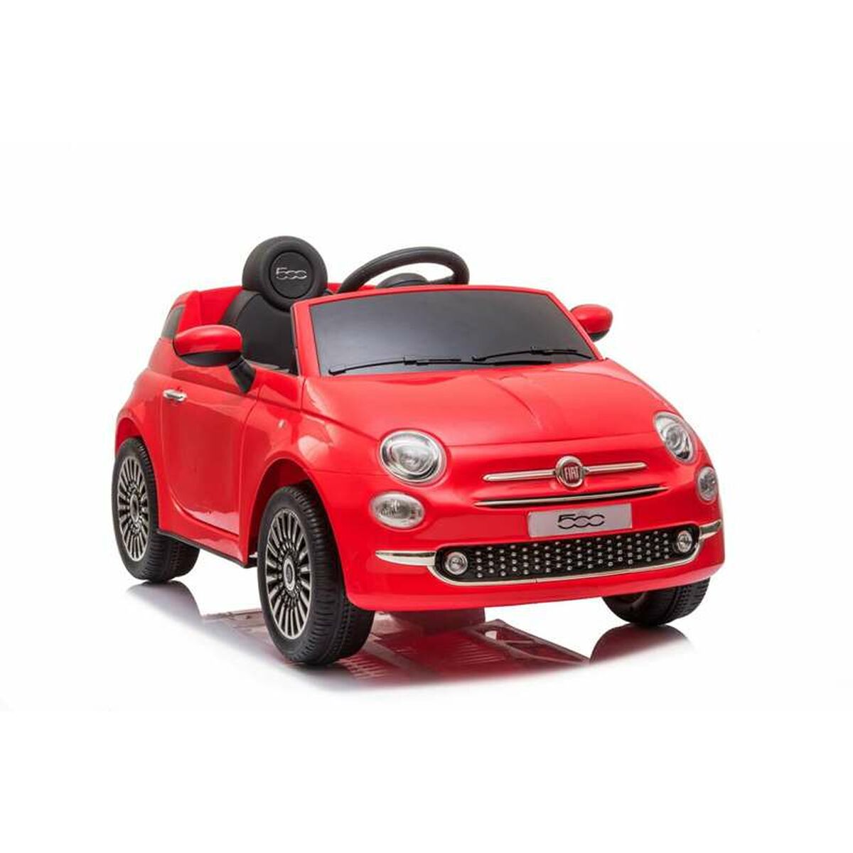 Carro elétrico para crianças Injusa Fiat 500 Vermelho Telecomando 12 V - EcoNest