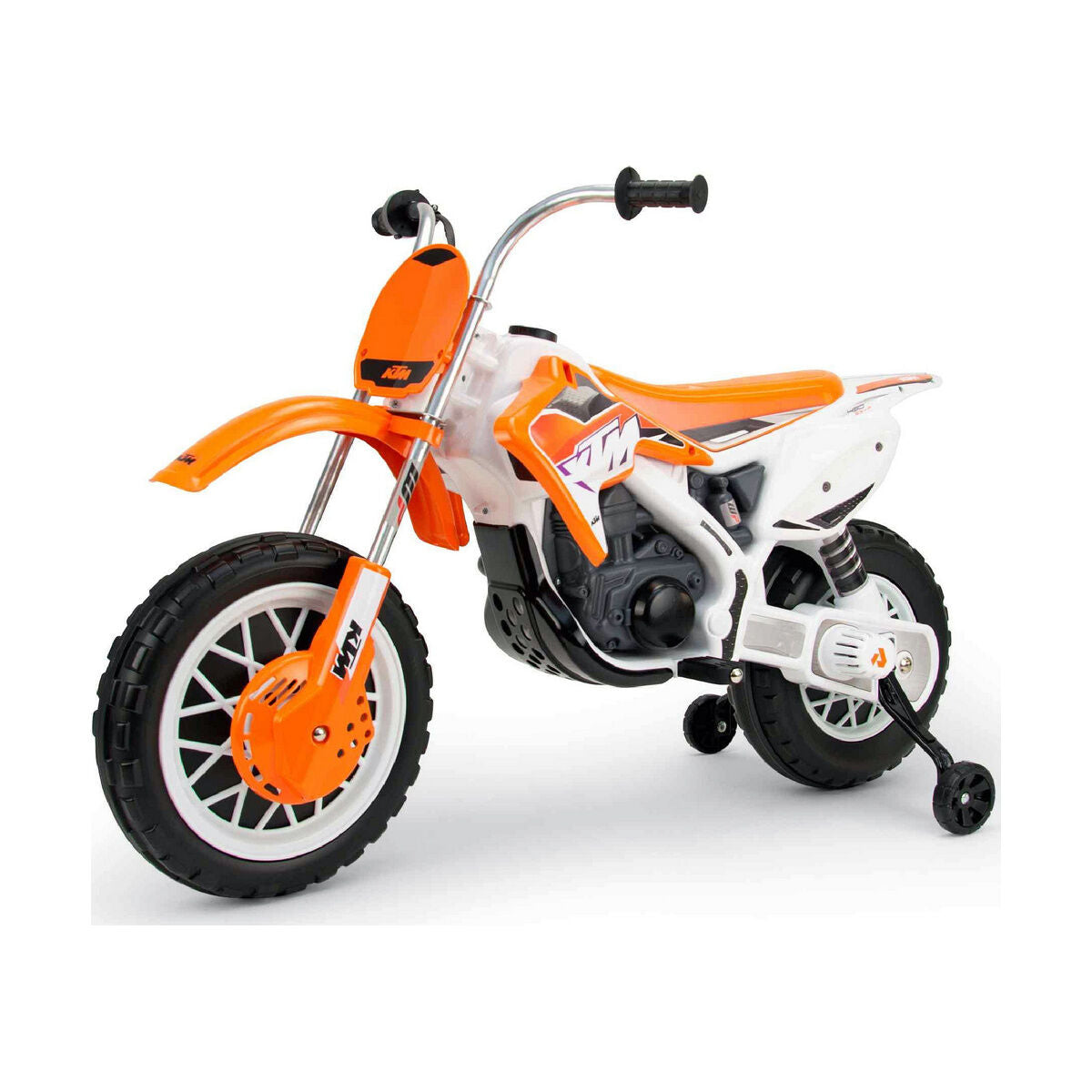 Scooter eléctrica para crianças Injusa Cross KTM SX Laranja 12 V 116 x 58,5 x 80 cm - EcoNest