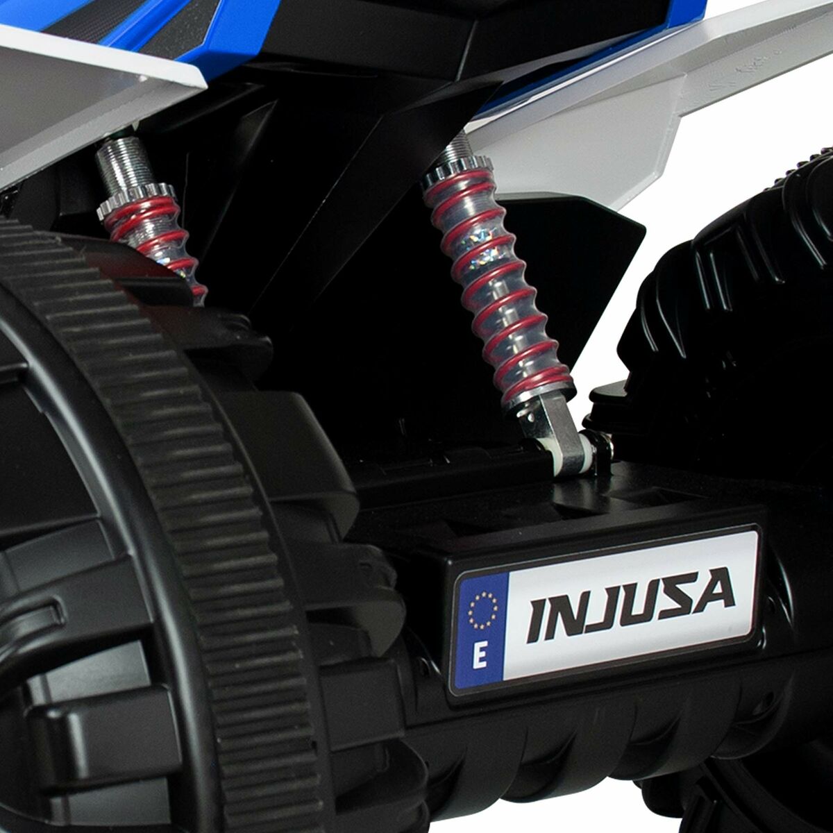 Quad elétrico Injusa Rage Leve Azul Branco 12 V - EcoNest