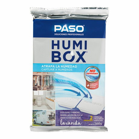Anti-humidade Paso humibox Lavanda (10 Unidades) - EcoNest