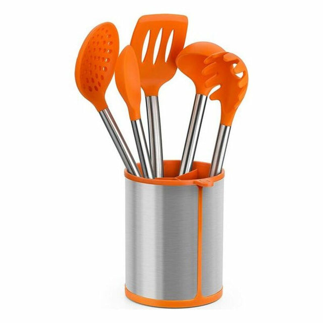 Conjunto de Utensílios para Cozinha BRA A195011 Laranja (6 pcs) - EcoNest