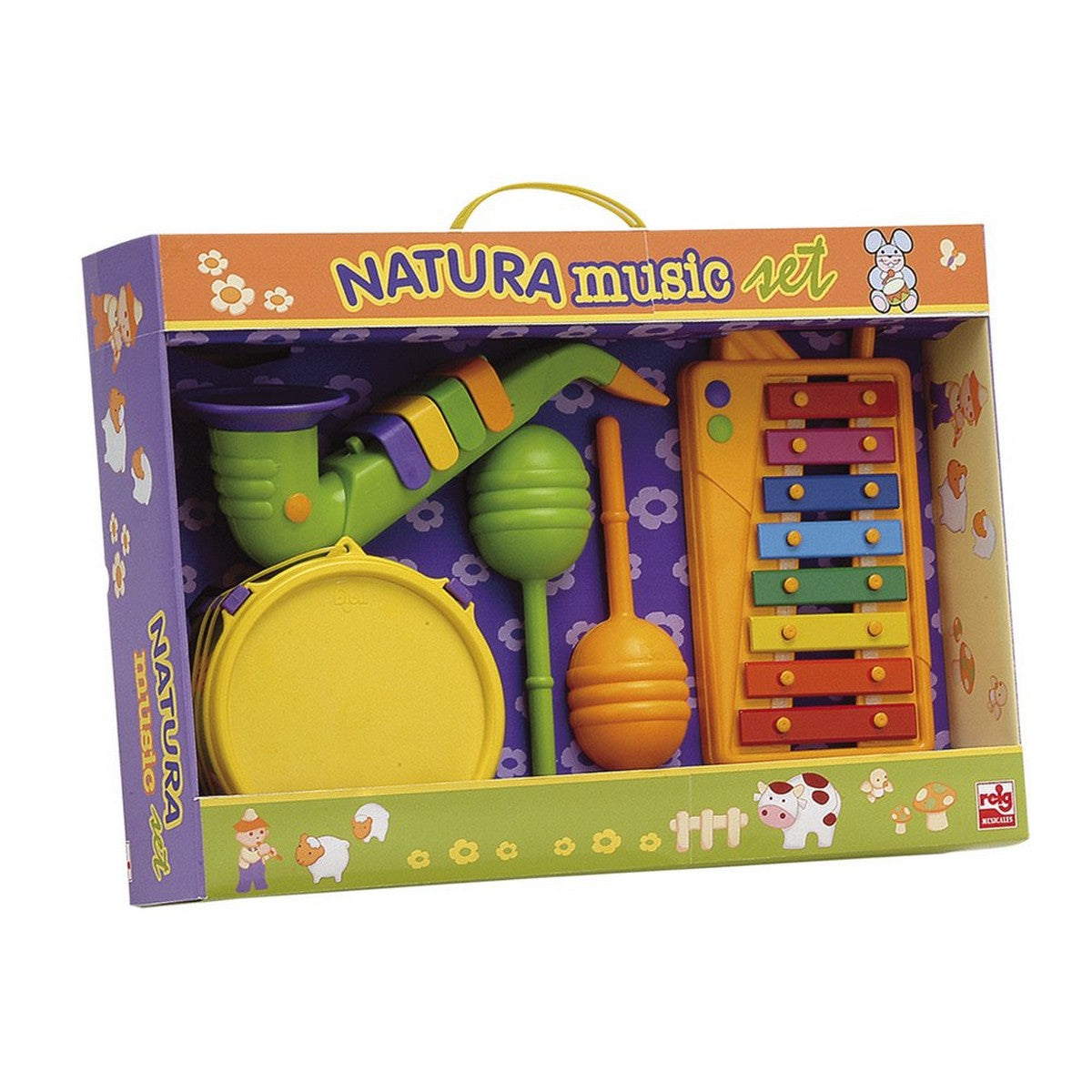 Conjunto de Percussão Reig Natura Music 9 Peças - EcoNest