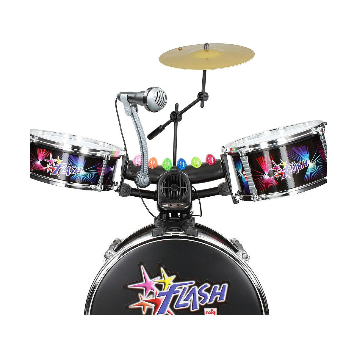 Bateria Musical Reig Flash Infantil Plástico - EcoNest