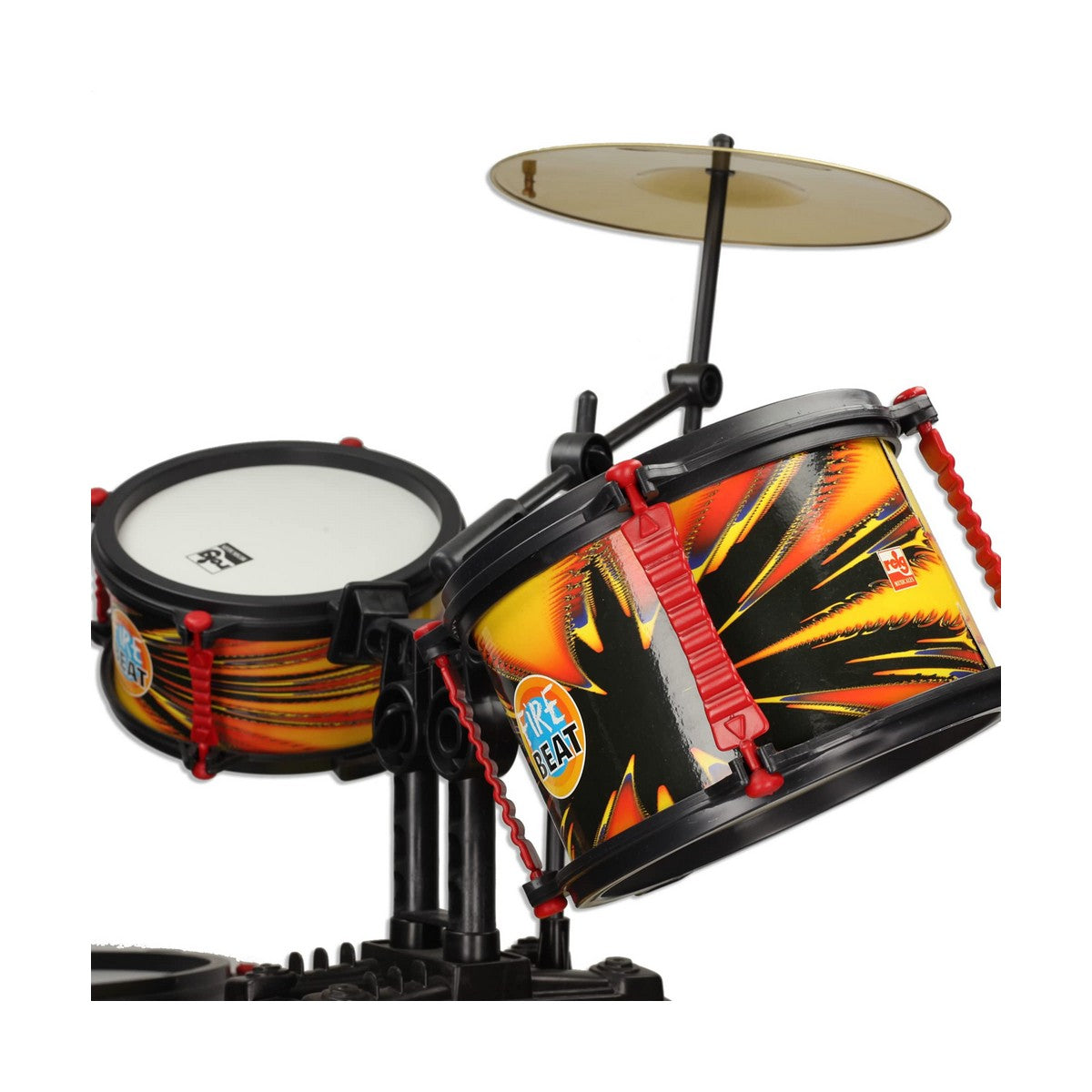 Bateria Musical Reig Fire Beat Fuego Plástico - EcoNest