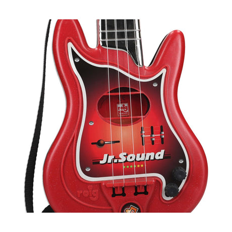 Guitarra Infantil Reig Microfone Vermelho - EcoNest