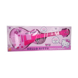 Guitarra Infantil Hello Kitty Eletrónica Microfone Cor de Rosa - EcoNest