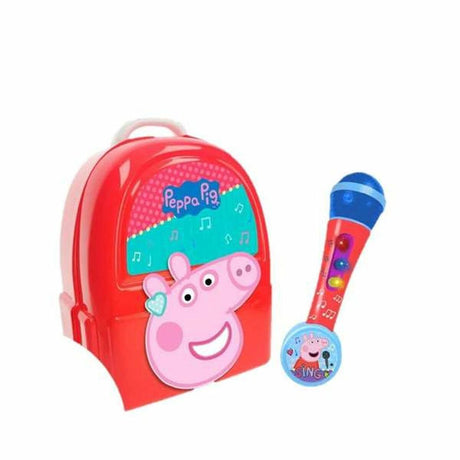 Microfone Peppa Pig 5278 Portátil 23 cm - EcoNest