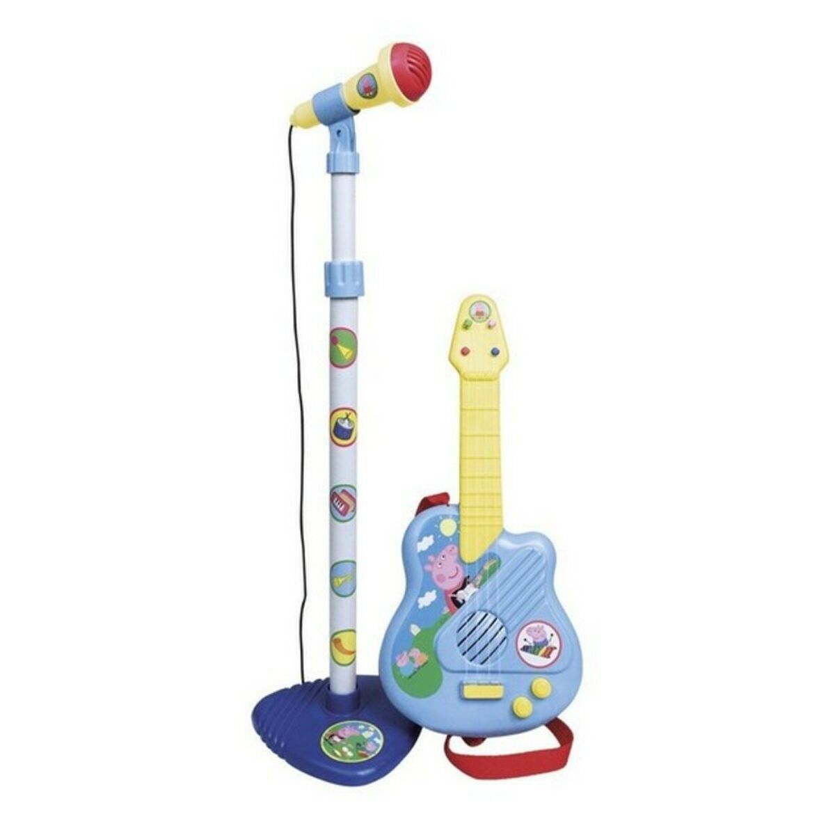 Guitarra Infantil + Micro Peppa Pig Peppa Pig - EcoNest