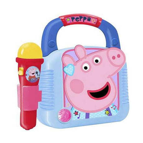 Brinquedo musical Peppa Pig Microfone 22 x 23 x 7 cm MP3 - EcoNest