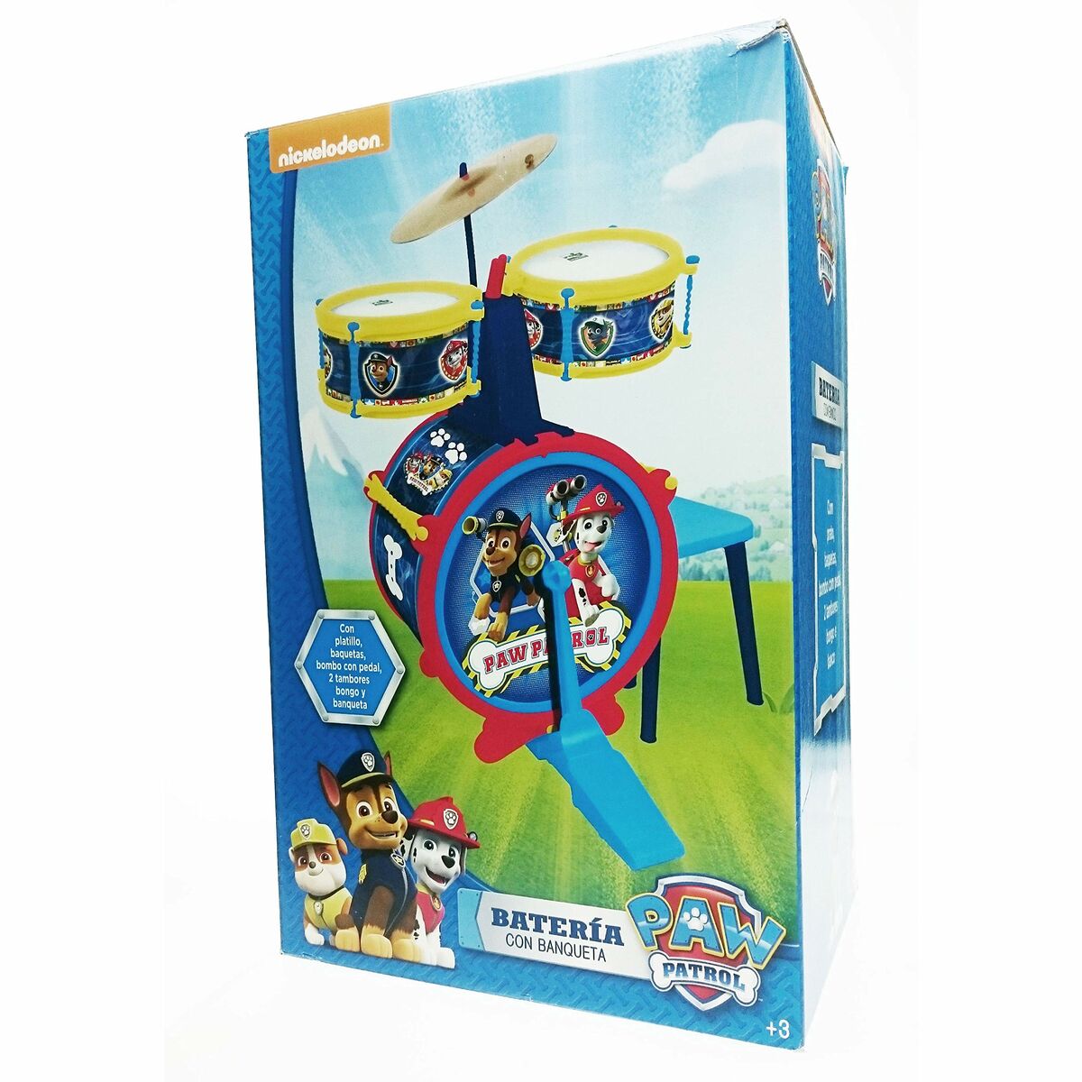 Bateria Musical The Paw Patrol Plástico 55 x 36 x 38 cm - EcoNest