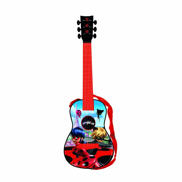 Guitarra Infantil Lady Bug 2682 Vermelho - EcoNest