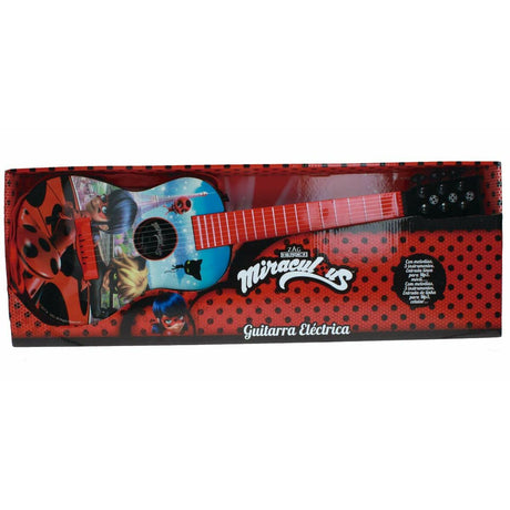 Guitarra Infantil Lady Bug 2682 Vermelho - EcoNest