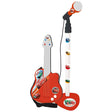 Brinquedo musical Cars Microfone Guitarra Infantil Vermelho - EcoNest