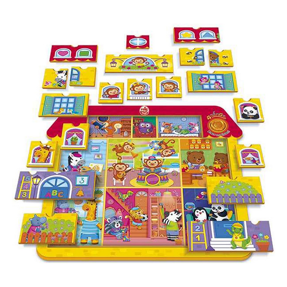 Puzzle Reig Constructor House Musical 21 Peças 17 x 37 x 41,5 cm (17 x 37 x 41,5 cm) - EcoNest