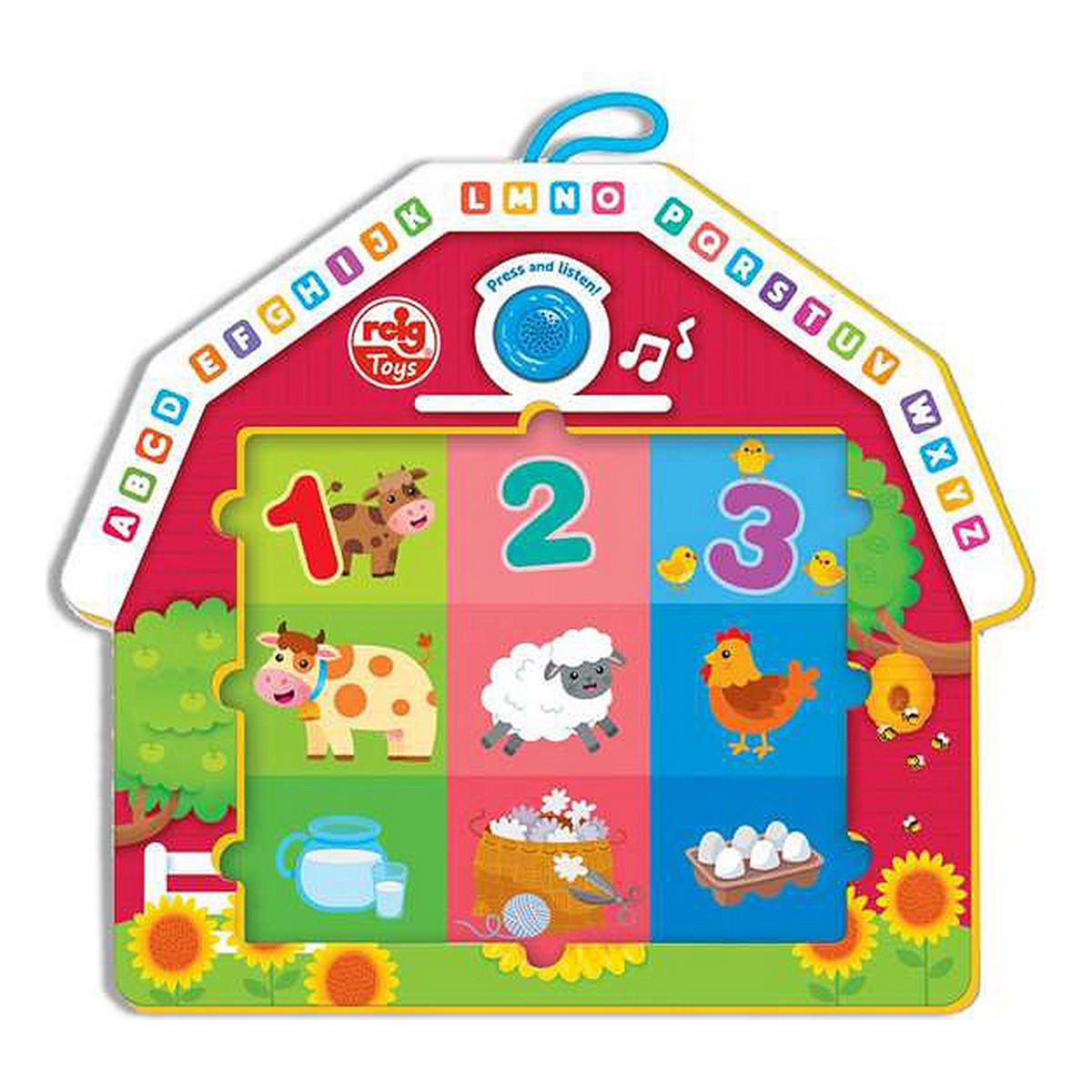 Puzzle Reig Merry Farmhouse 9 Peças Musical - EcoNest