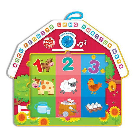 Puzzle Reig Merry Farmhouse 9 Peças Musical - EcoNest