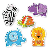 Puzzle Infantil Reig Zoo Shapes animais Musical Quinta - EcoNest