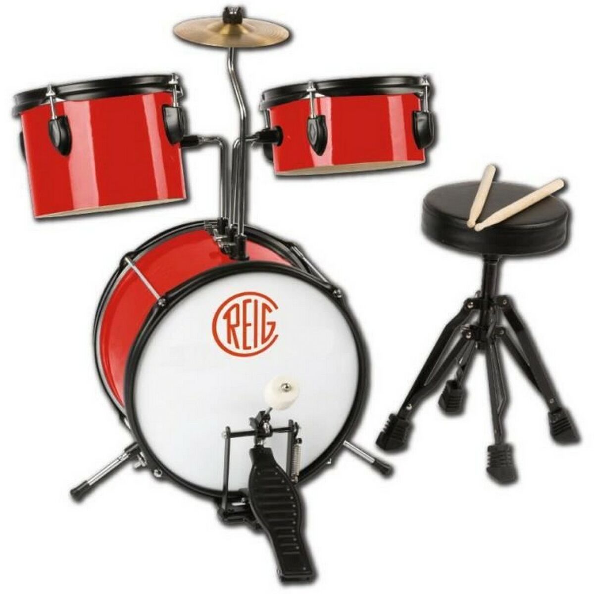 Bateria Musical Reig Madeira Plástico - EcoNest