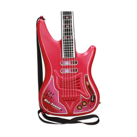 Guitarra Infantil Reig Microfone Vermelho - EcoNest