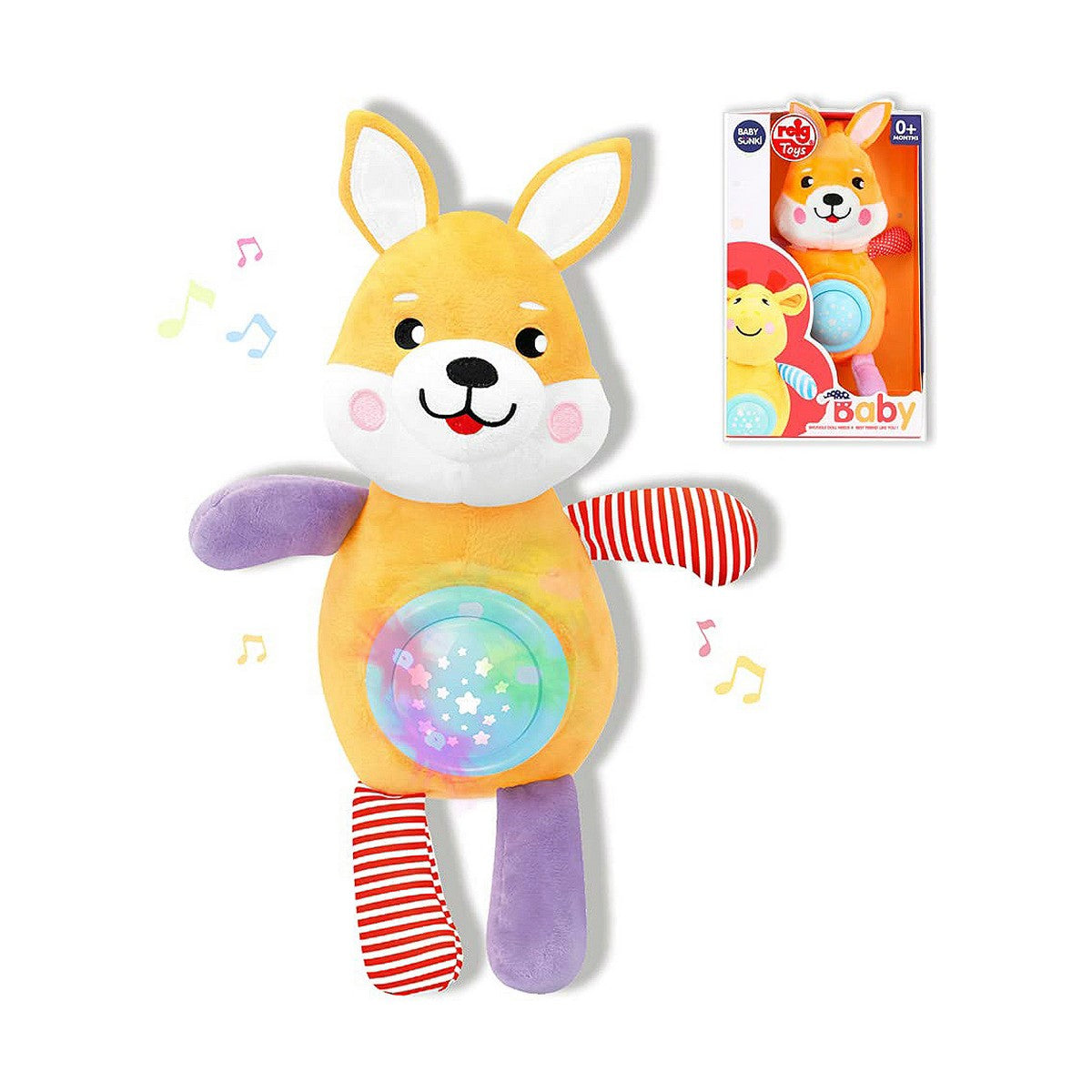 Peluche Musical Reig Raposa 30 cm (3 Unidades) - EcoNest