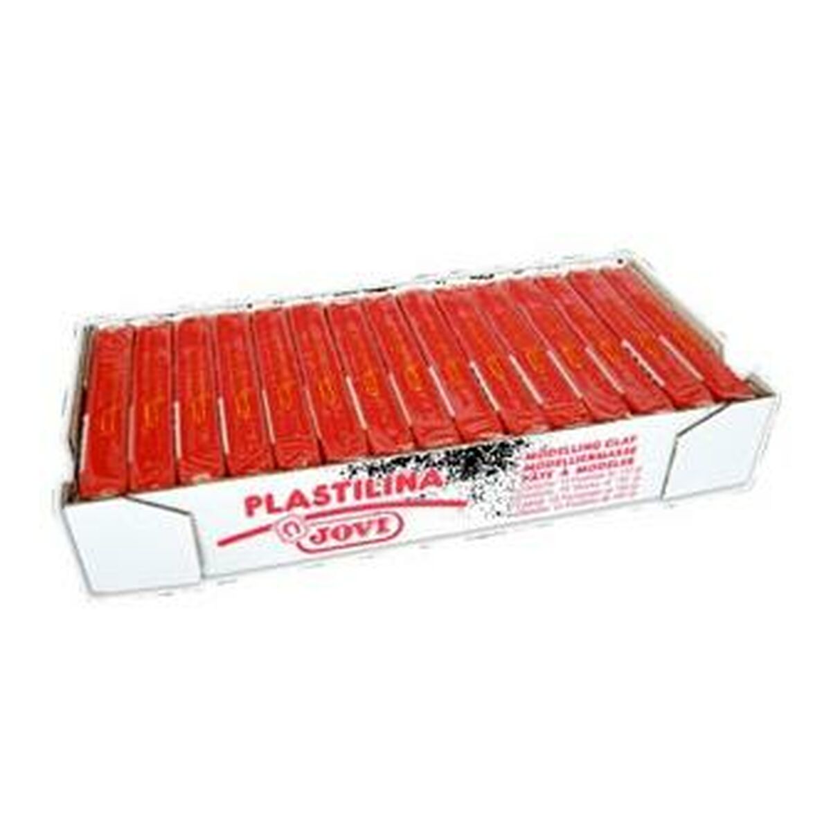 Plasticina Jovi School Vermelho (15 Peças) - EcoNest