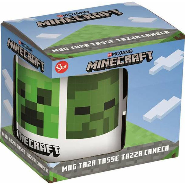 Caneca de Cerâmica Minecraft 325 ml Infantil Cerâmica - EcoNest