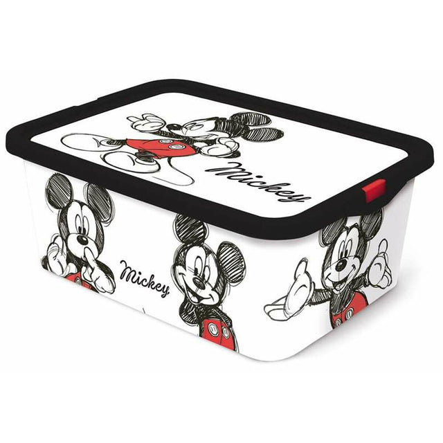 Caixa de Armazenamento Mickey Mouse Fancy 13 L Polipropileno - EcoNest