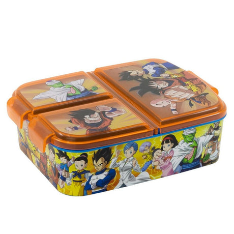 Lancheira com Compartimentos Dragon Ball 20720 (6,7 x 16,5 x 19,5 cm) - EcoNest
