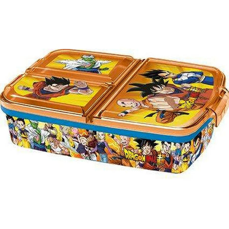 Lancheira com Compartimentos Dragon Ball 20720 (6,7 x 16,5 x 19,5 cm) - EcoNest