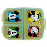 Lancheira com Compartimentos Mickey Mouse Fun-Tastic 19,5 x 16,5 x 6,7 cm Polipropileno - EcoNest