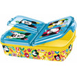 Lancheira com Compartimentos Mickey Mouse Fun-Tastic 19,5 x 16,5 x 6,7 cm Polipropileno - EcoNest