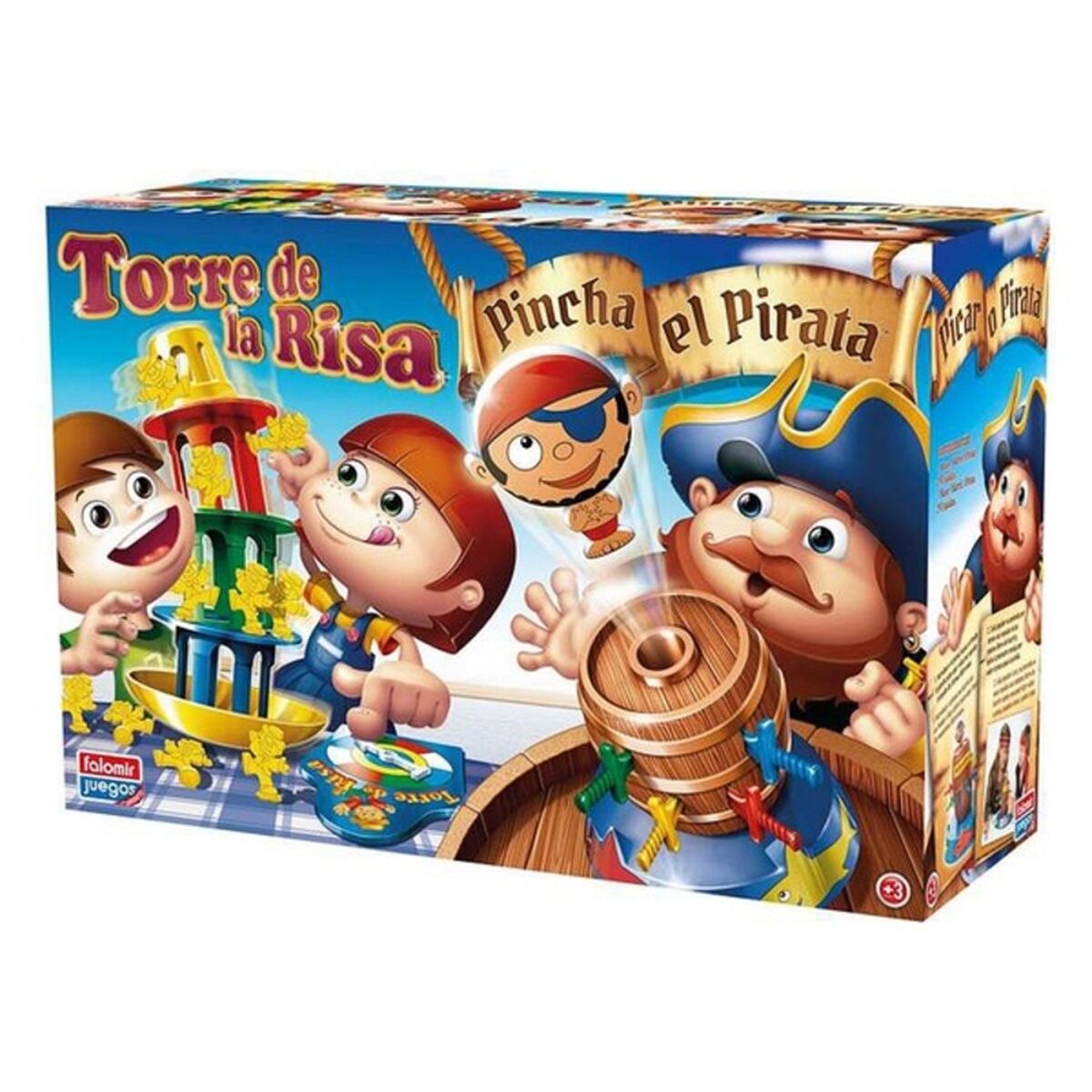 Jogo de Mesa Torre de la Risa Falomir 7777 (ES-PT-FR) ES - EcoNest