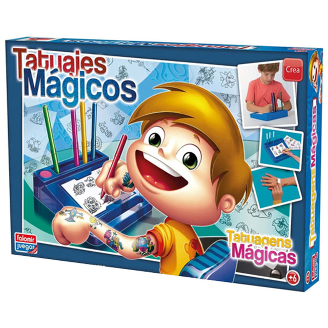 Jogo de Trabalhos Manuais TATUAJES MAGICOS Falomir Azul - EcoNest