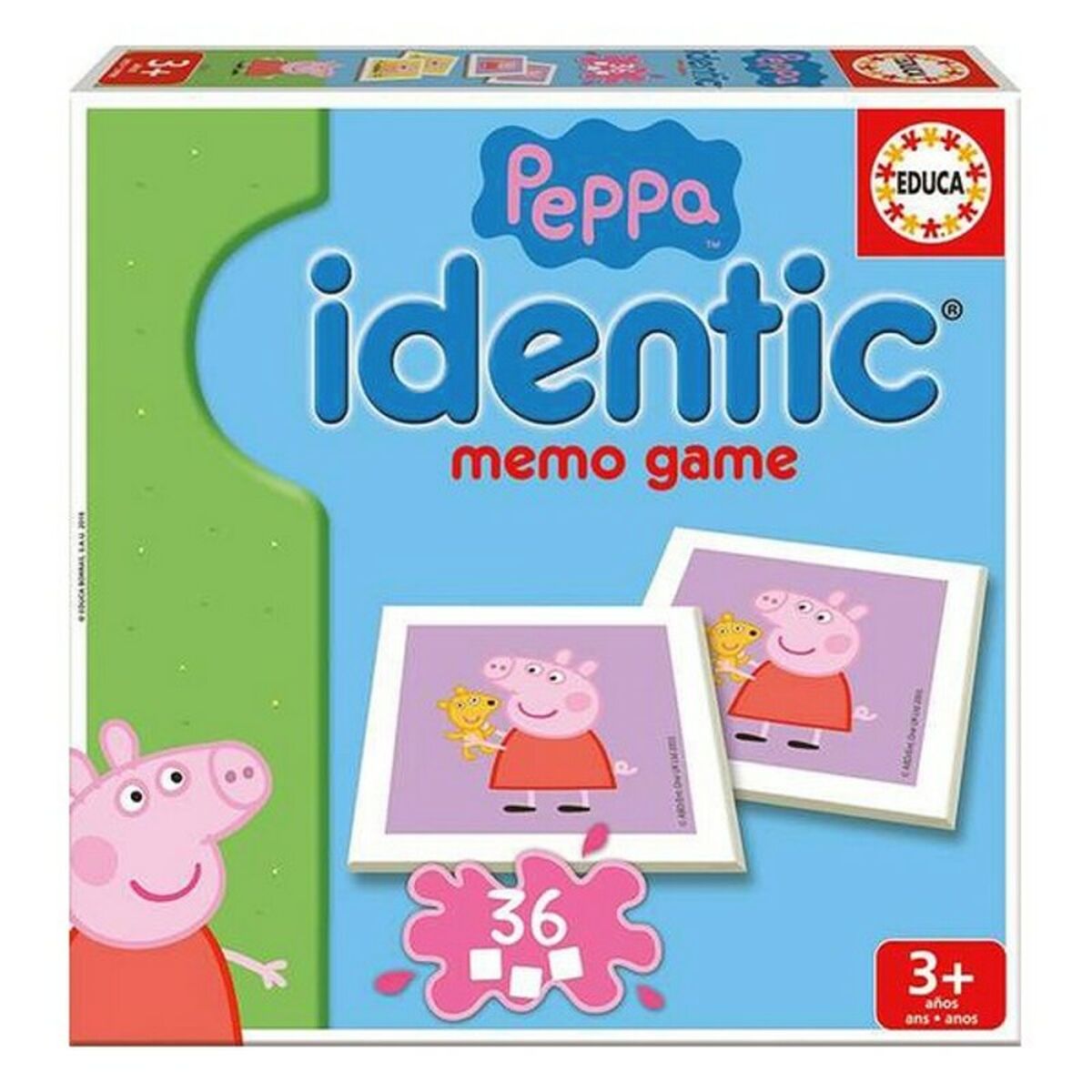 Jogo de Cartas Peppa Pig Identic Memo Game Educa 16227