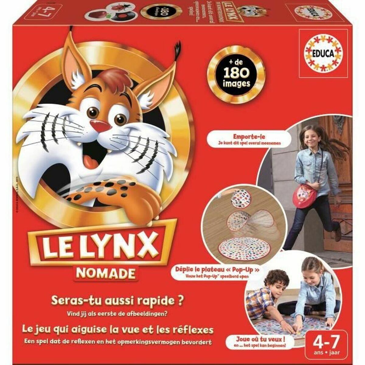 Jogo de Mesa Educa The Nomad Lynx (FR) - EcoNest