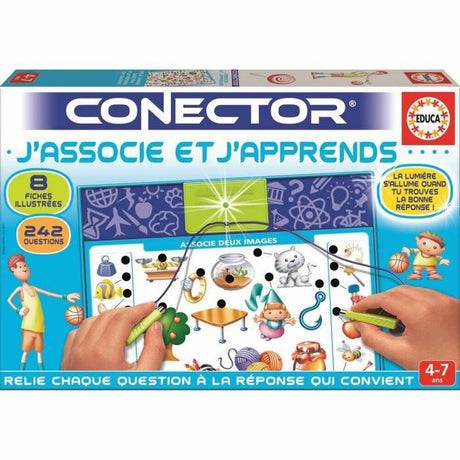 Jogo Educativo Educa Connector I associate and I learn (FR) - EcoNest