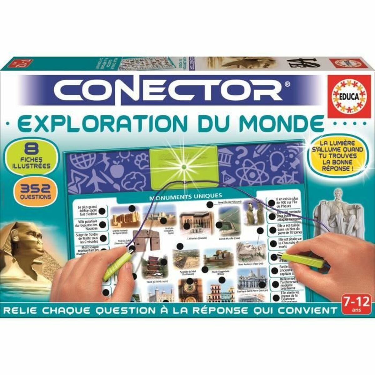 Jogo Educativo Educa Conector World Exploration (FR) - EcoNest