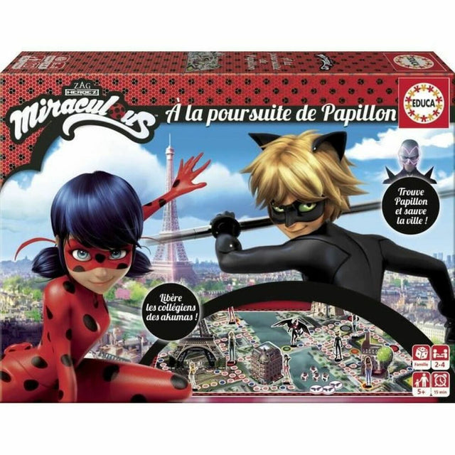 Jogo de Mesa Educa A La Poursuite De Papillon (FR) Multicolor (Francês) (Multilinguagem) - EcoNest