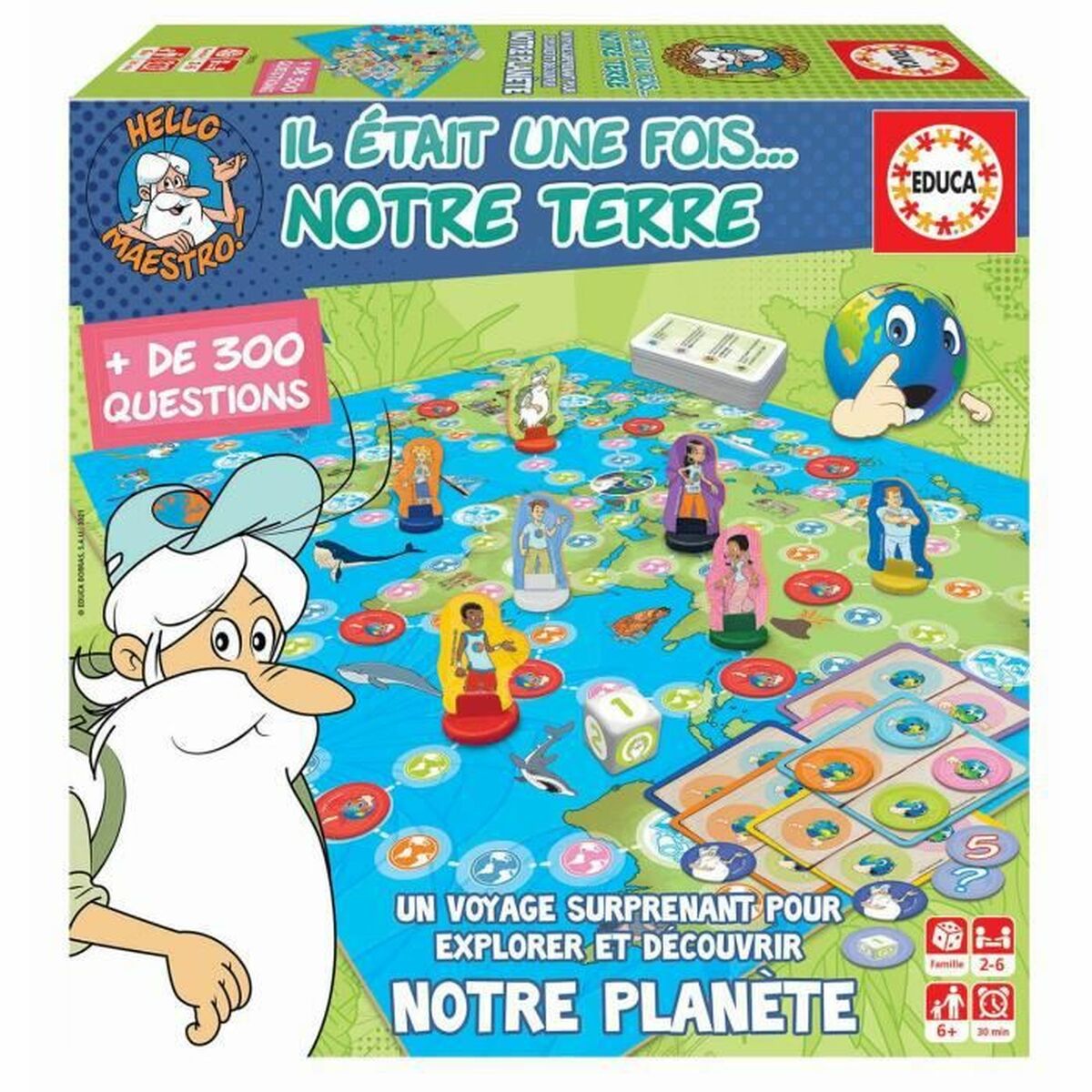 Jogo de Mesa Educa IEUF... Our Earth (FR) - EcoNest