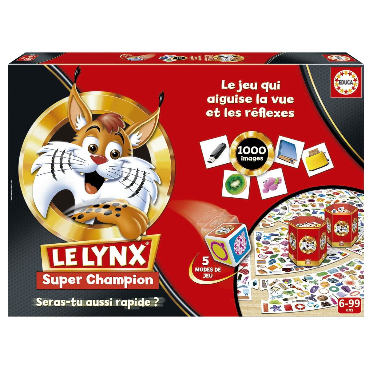 Jogo de Mesa Educa Le Lynx: Super Champion (FR) - EcoNest