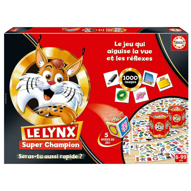 Jogo de Mesa Educa Le Lynx: Super Champion (FR) - EcoNest