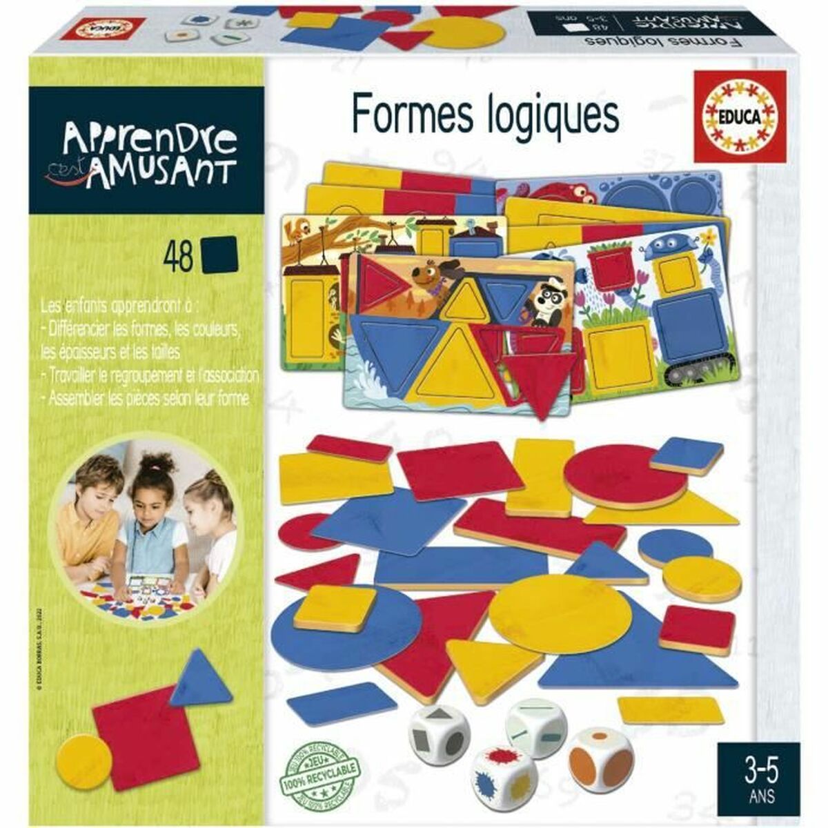 Jogo Educativo Educa Logical forms (FR) - EcoNest