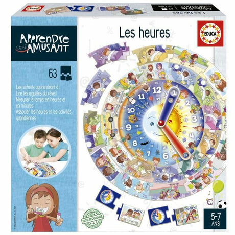 Jogo Educativo Educa Les heures (FR) - EcoNest