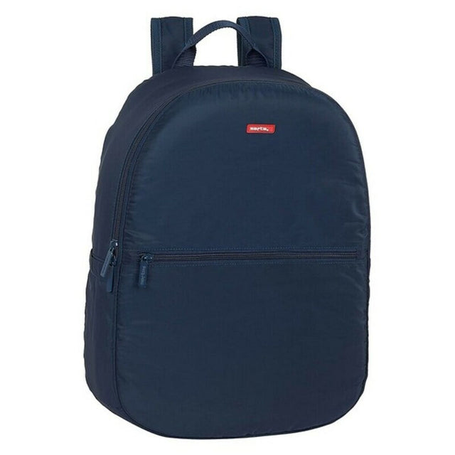 Mochila dobrável Safta M881 Azul Marinho 29 x 41 x 12 cm - EcoNest