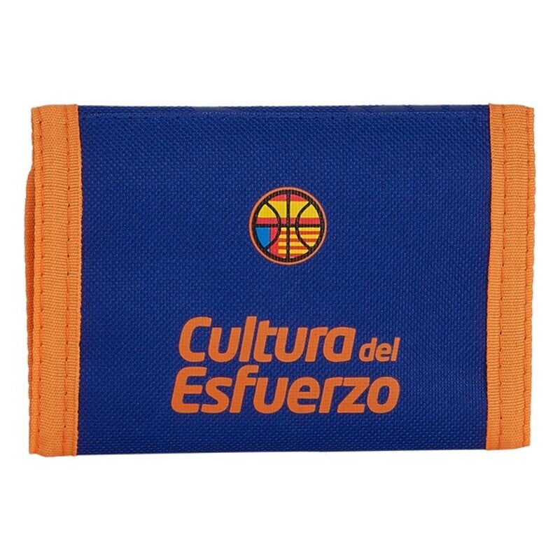 Carteira Valencia Basket Azul Laranja - EcoNest
