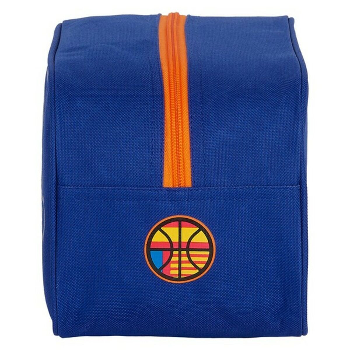 Bolsa para Sapatos de Viagem Valencia Basket Azul Laranja (29 x 15 x 14 cm) - EcoNest