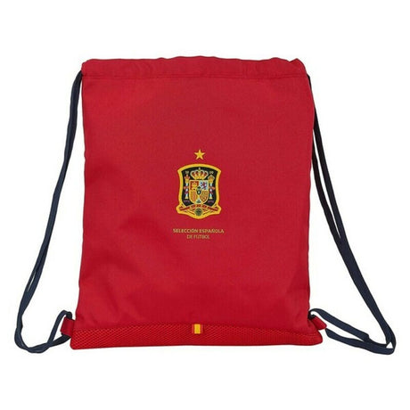 Saco Mochila com Cordas RFEF Vermelho - EcoNest